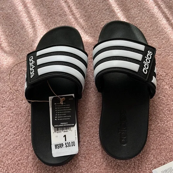 adidas | Shoes | Nwt Adidas Adilette Comfort Adjustable  display picture 3